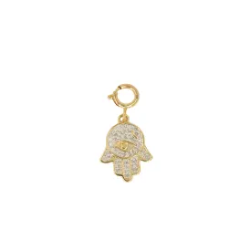 10k Yellow Gold and Diamond '' Charm - 10032