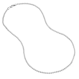 14W BEAD CHAIN 2.5MM 18" END C