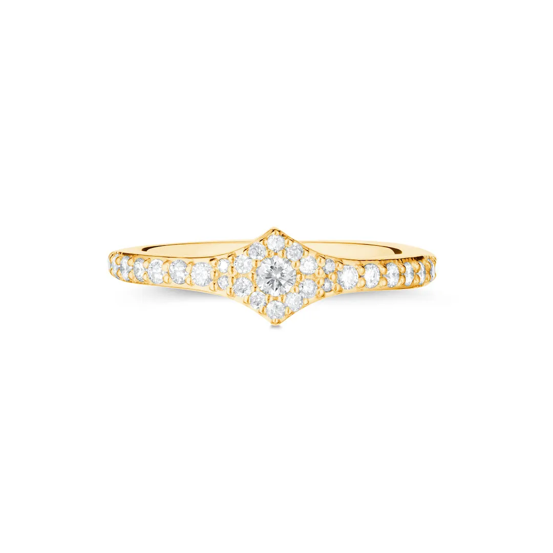 Of course! To optimize your e-commerce product title, its important to include specific and relevant modifiers that will help potential customers quickly understand the products key features, target market, and use. Heres a revised, optimized product title for an Amara Ring:

Amara Sterling Silver Elegant Womens Ring with Cubic Zirconia Accents - Perfect for Weddings, Engagements, and Gift-Giving

This title includes modifiers like Sterling Silver, Elegant, Womens, and Cubic Zirconia Accents, which highlight the material, style, intended audience, and embellishments of the ring. It also mentions potential occasions for its use, such as Weddings, Engagements, and Gift-Giving, which helps attract buyers looking for rings for these specific purposes.