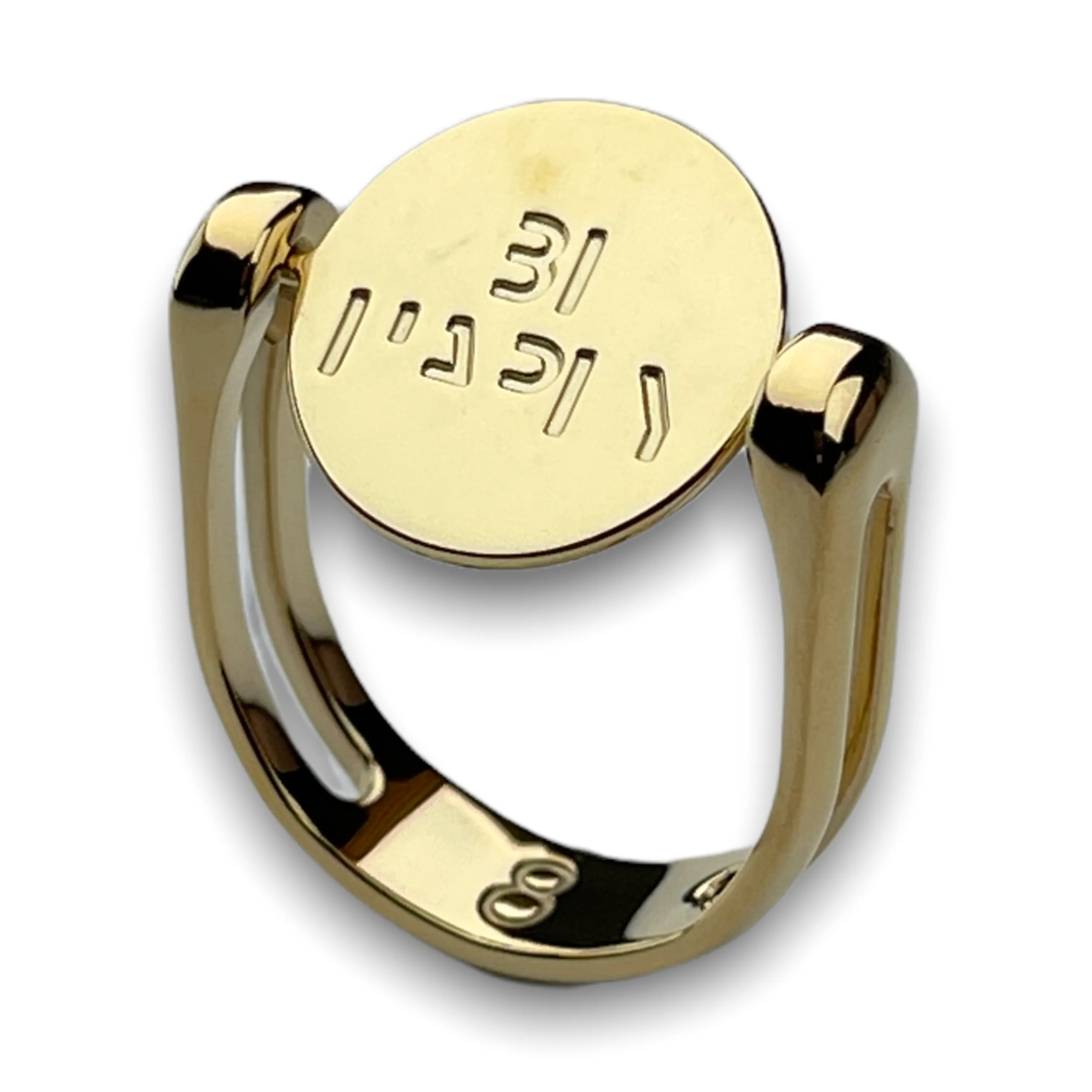 BE HAPPY Fidget Ring