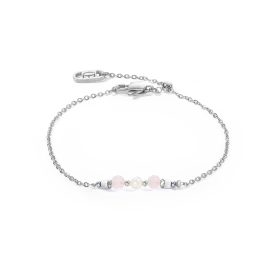 Bracelet Princess Pearls silver-pink