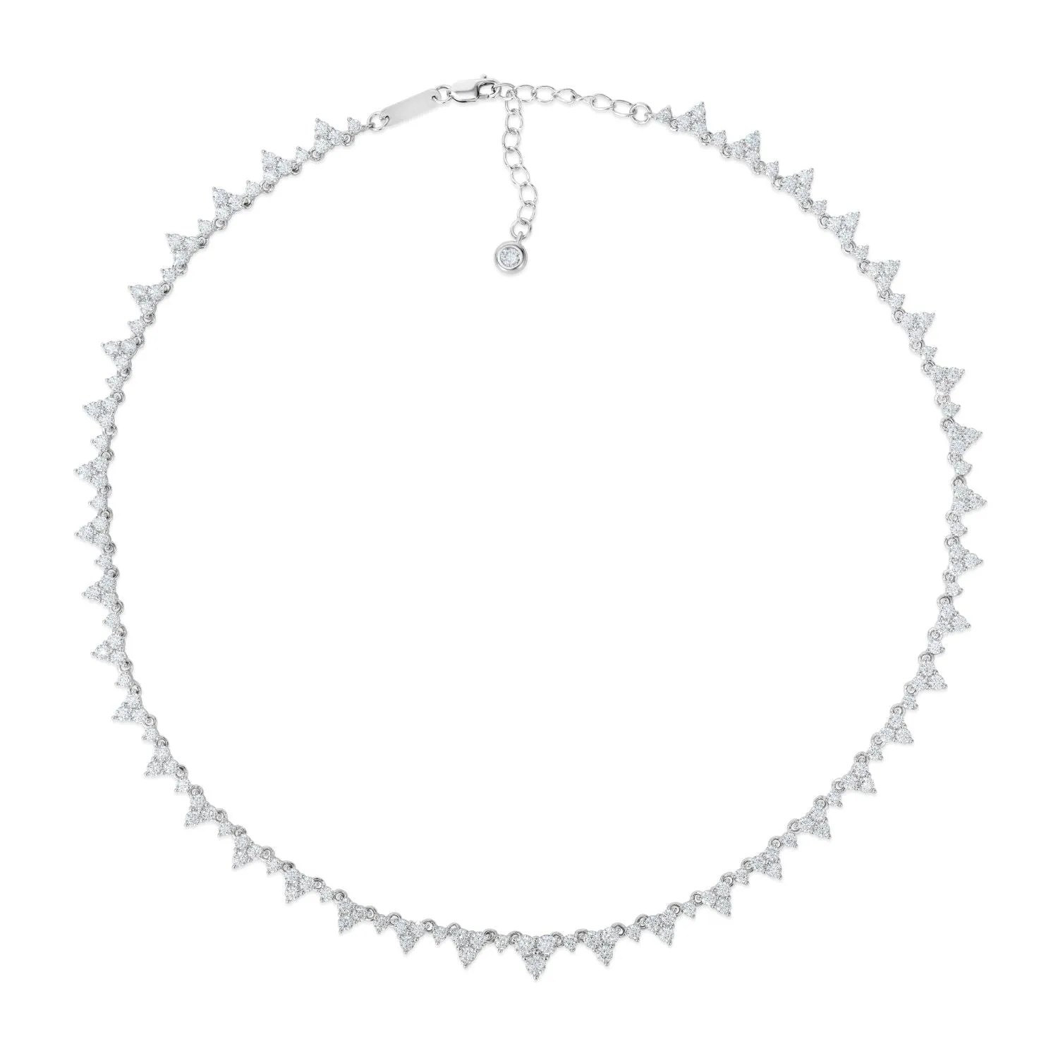 Chelsea Diamond Crystalline Choker