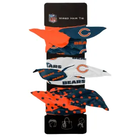 Chicago Bears Wired Hair Tie