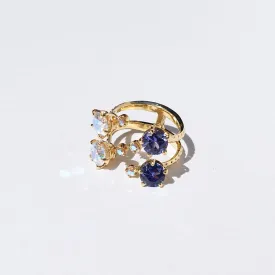 Domino Ring [Atlantic Sapphire/Unicorn gems]