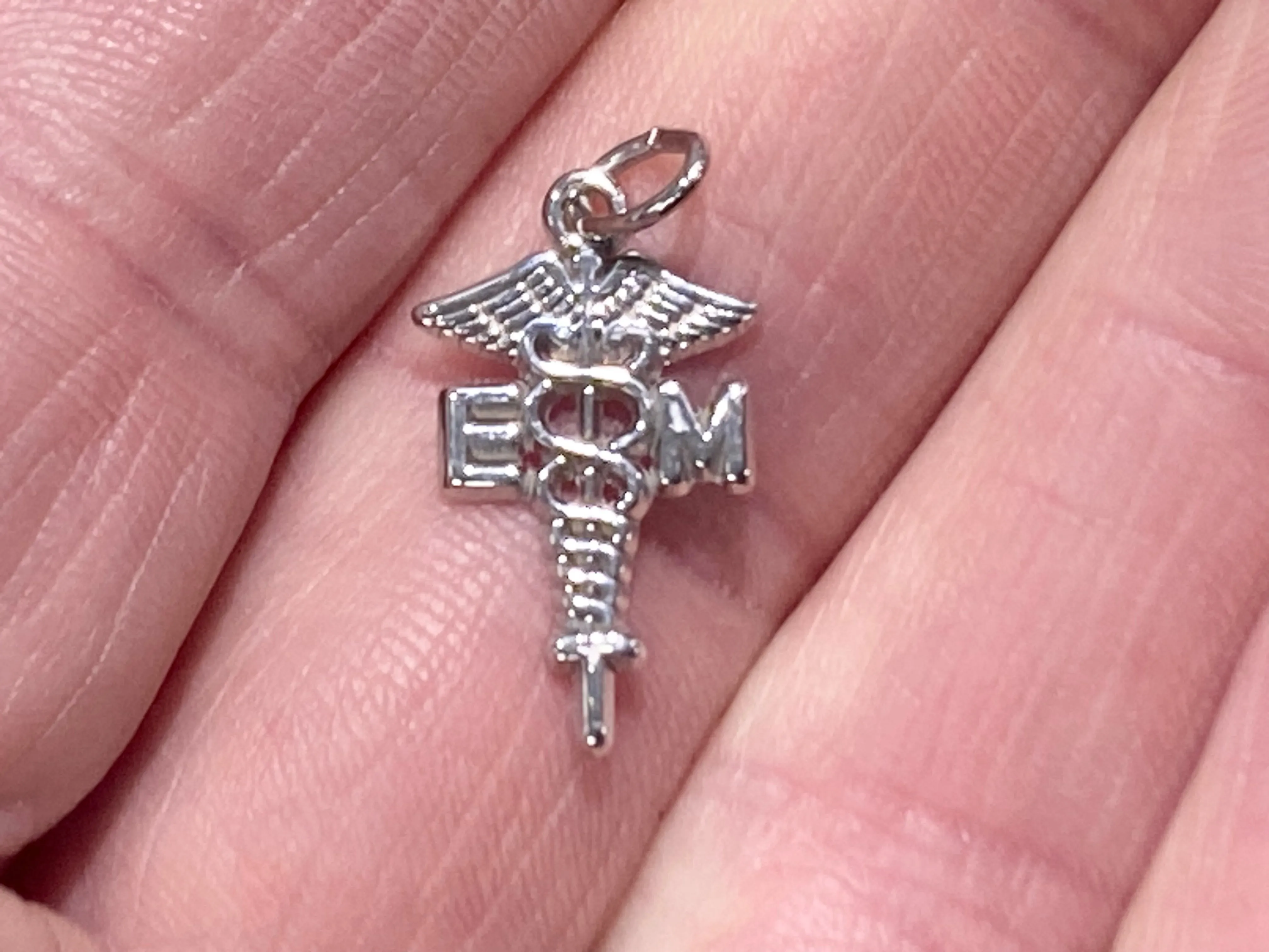 Emergency Medical Technician Silver Charm