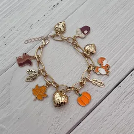 Fox Friends Charm Bracelet