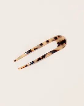 Blonde Tortoise French Hair Pin: Elegant Accessory for Styling