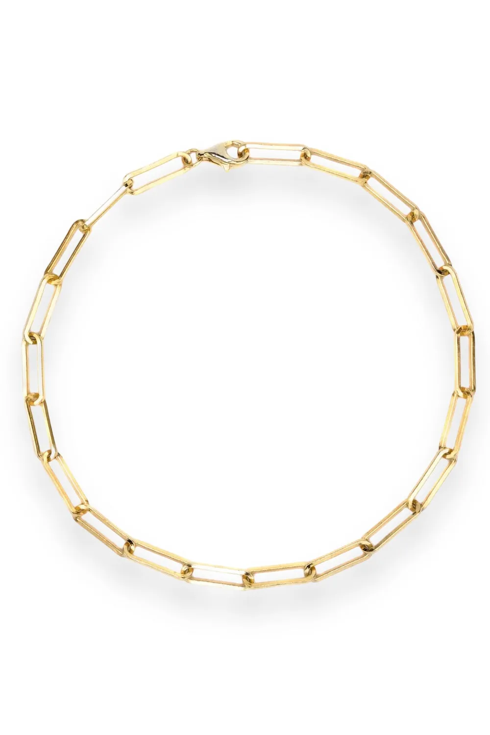 Gold Link Chain Bracelet