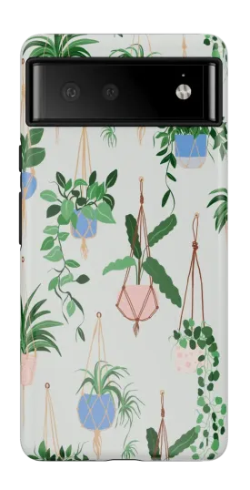 Hanging Around | Potted Plants Floral Google Pixel Case