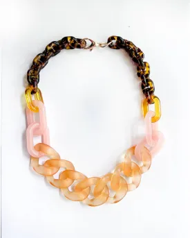 Infinite Colors Cami Necklace - Tortoise Shell Marigold