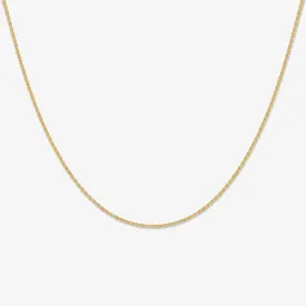 Izzy flat link chain necklace