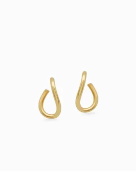 Link Earrings |  Gold