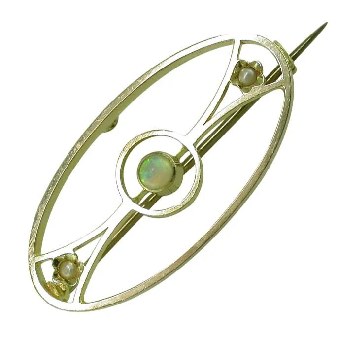 Opal Brooch