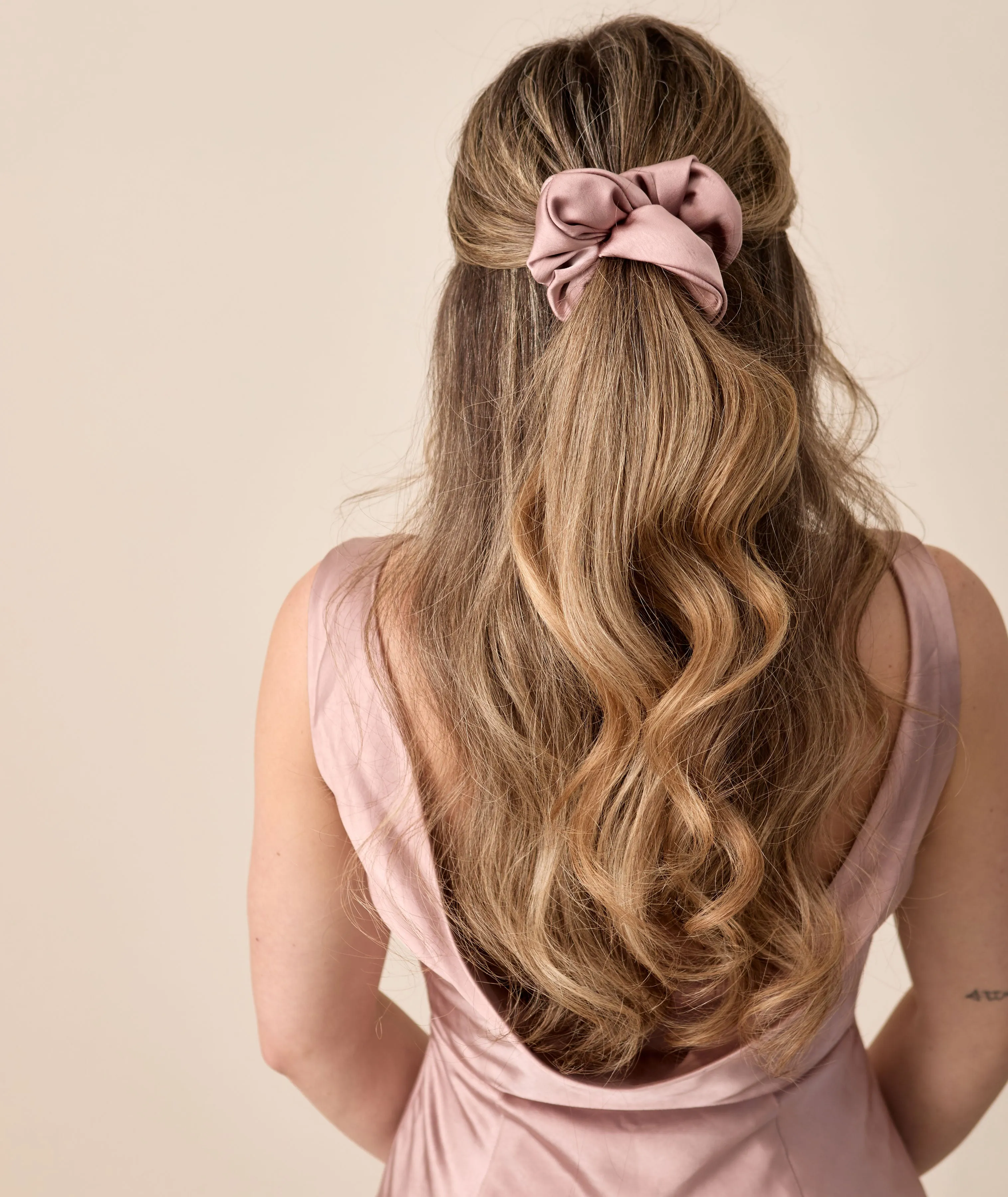 Satin Scrunchie - Rose