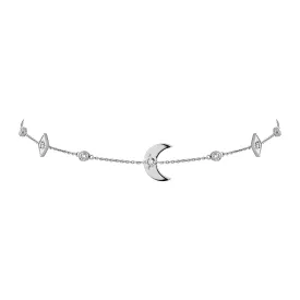 Selene Chain Necklace - Whitegold