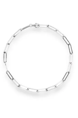 Silver Link Chain Bracelet