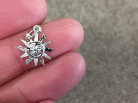 Sun Silver Charms /Pendant