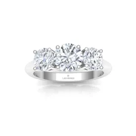 Trilogy Round Engagement Ring