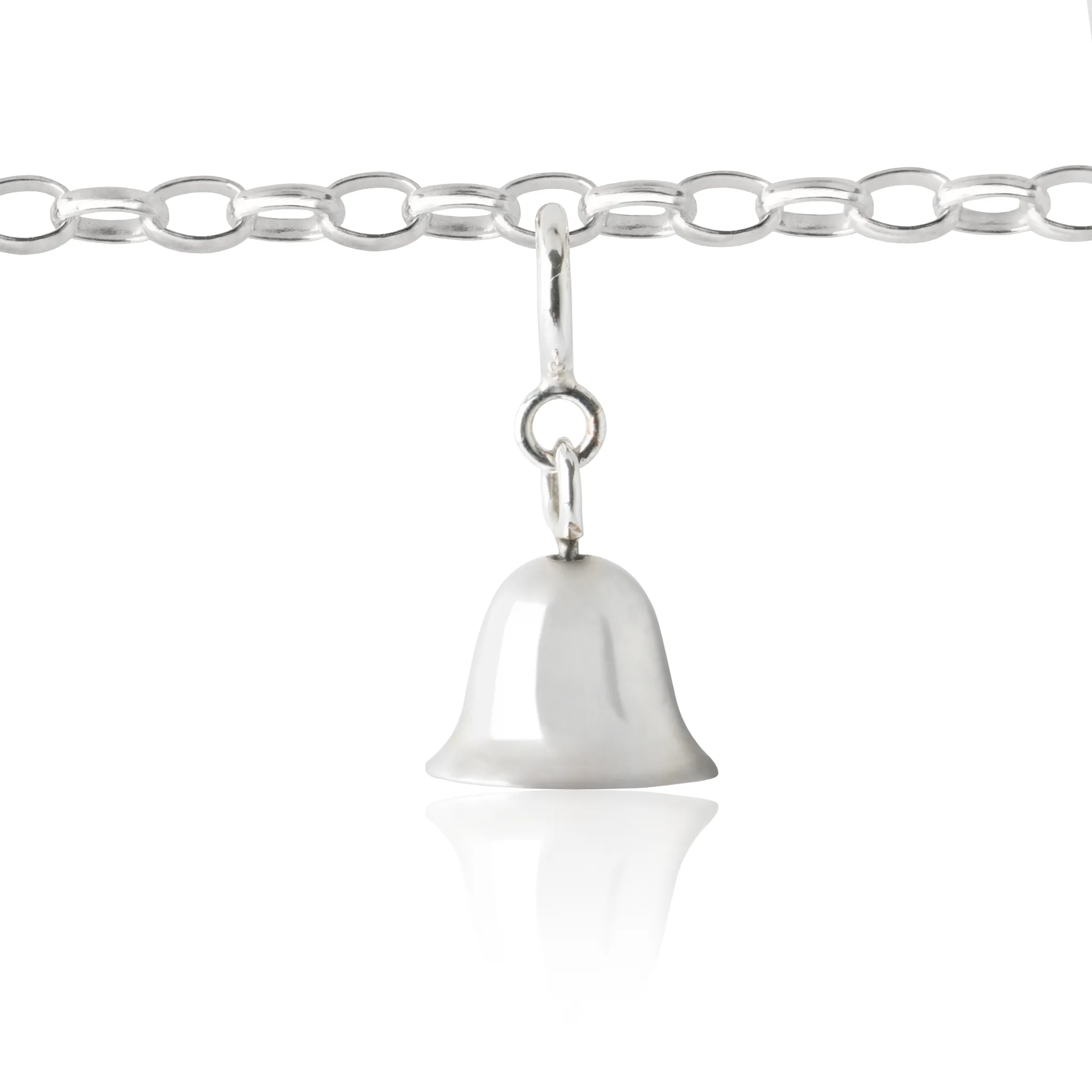 Twinkle Bell Charm - Sterling Silver